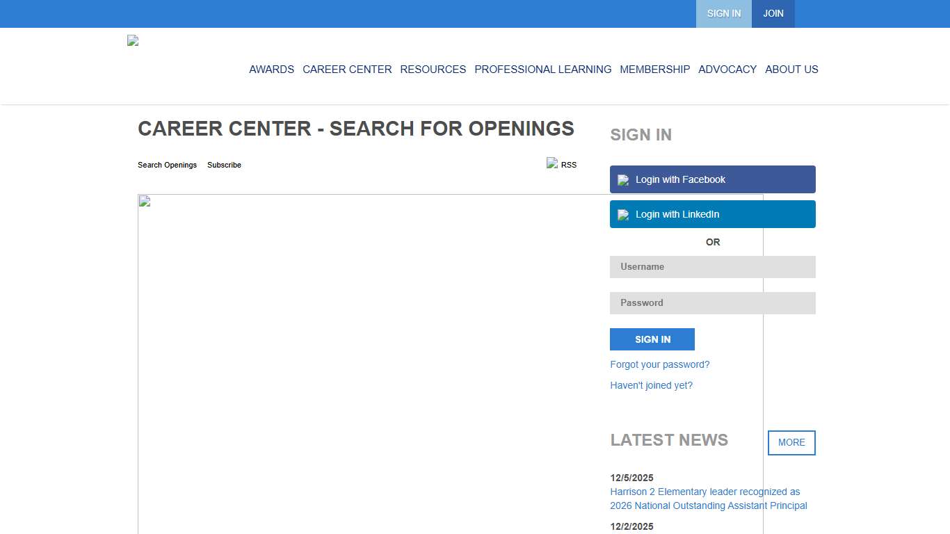 Career Center - Search for Openings - Colorado Association of School Executives